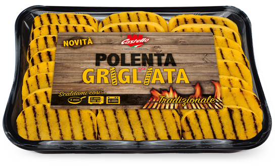 Polenta Grigliata tradizionali formato cilindro